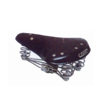BC-S-003- Saddle 90x3 Synthetic Leather Black